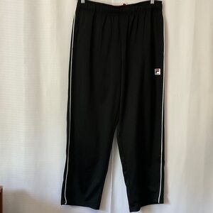 Fila Men's Black Joggers Size L